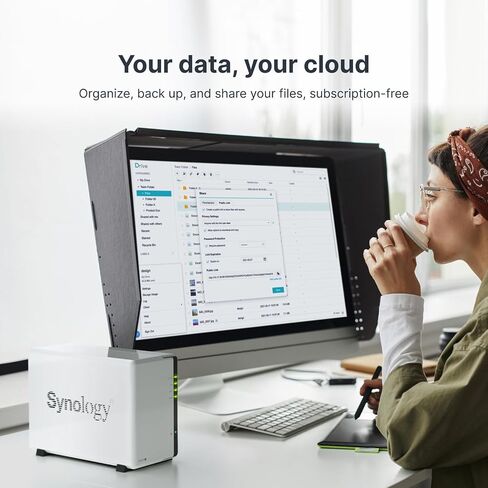 Synology DS223j 2-Bay Disk Station NAS (Realtek RTD1619B 4-Core 1.7 GHz 1GB DDR4 RAM, 1xRJ-45 1GbE LAN Port) with 8TB Bundle and 2X 4TB Seagate IronWolf Drives (Seagate IronWolf 8TB) in Saudi Arabia