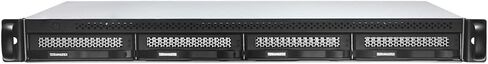 TerraMaster U4-423 2.5GbE 1U Rackmount NAS, Ideal for Small and Medium Businesses, N5095 Quad-Core Processor, Two 2.5GbE Ports, 4GB DDR4 (HDD Not Included) in Saudi Arabia