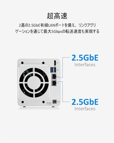 TerraMaster F2-423 SMB 2-Bay NAS with High-Performance Celeron N5095 Quad-Core Processor, 4GB DDR4 Memory, and Two 2.5GbE Ports (No Hard Drive Included) in Saudi Arabia