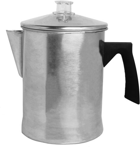MIRRO 9 Cup Aluminum Coffee Percolator with Cool-touch Handle in Saudi Arabia