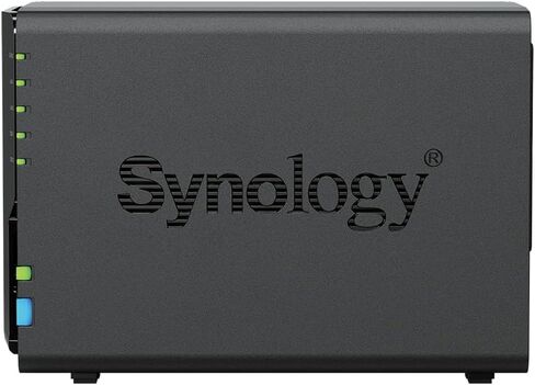Synology DS225+ 32TB (Synology HAT3310-16T) 2-Bay Plus Series - Intel Celeron J4125 Quad-Core, 2GB Non-ECC DDR4 SODIMM 1x2.5GbE and 1x1GbE RJ-45 LAN Port in Saudi Arabia