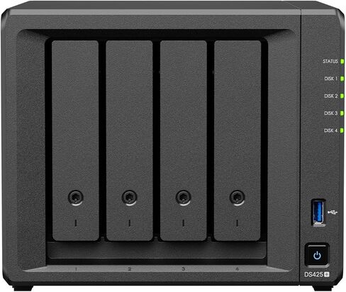 Synology DS425+ 32TB (Synology HAT3310-8T) 4 Bay Desktop NAS in Saudi Arabia