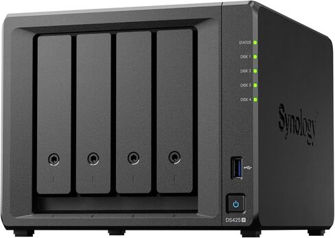 Synology DS425+ 32TB (Synology HAT3310-8T) 4 Bay Desktop NAS in Saudi Arabia