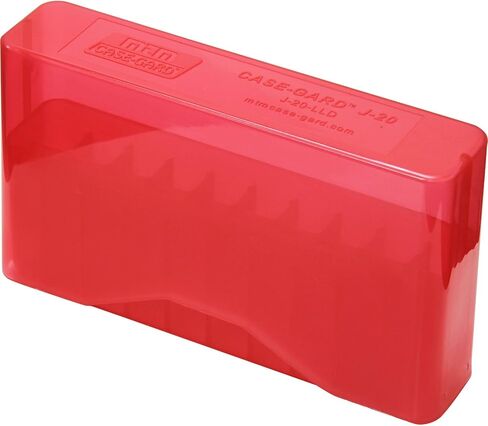 MTM Case-Gard J-20-LLD Rifle Slip-top 20 Round 7mm rem -338 Win Mag, USA Made in Kuwait