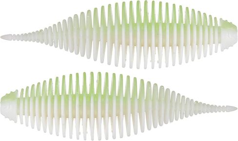 Geecrack Bellows Shad Floating Elastomer Honey Dew 3pk in Kuwait