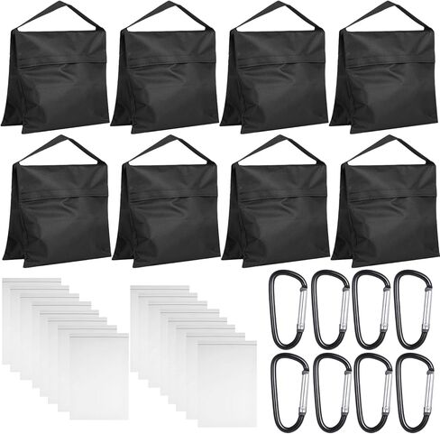 8 PCS Photography Weight Bags Set, Empty Heavy Photo Studio Filled Weight Bags, Sandbag Set for Photography Tripod Stand Sports Outdoor Photo Video Studio Boom Brackets in Kuwait