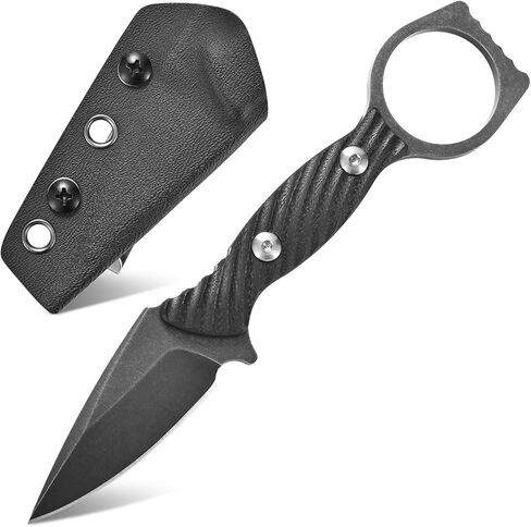 Gtkii GTK399 Fixed Blade Knife D2 Steel Blade G10 Handle Full Tang EDC Tool Knifes for Outdoor Camping Hiking Survival in Kuwait