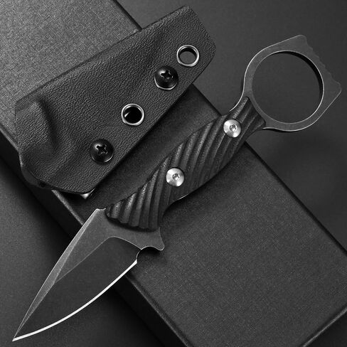 Gtkii GTK399 Fixed Blade Knife D2 Steel Blade G10 Handle Full Tang EDC Tool Knifes for Outdoor Camping Hiking Survival in Kuwait