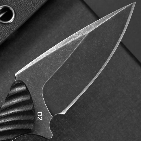 Gtkii GTK399 Fixed Blade Knife D2 Steel Blade G10 Handle Full Tang EDC Tool Knifes for Outdoor Camping Hiking Survival in Kuwait