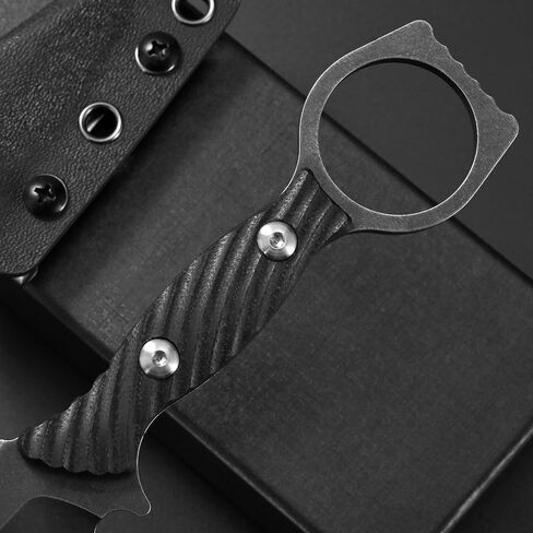 Gtkii GTK399 Fixed Blade Knife D2 Steel Blade G10 Handle Full Tang EDC Tool Knifes for Outdoor Camping Hiking Survival in Kuwait