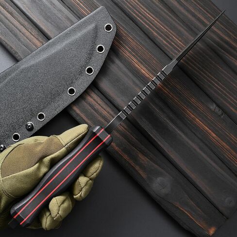 Sitivien ST28 Fixed Blade Knife 7MM Thick N690 Stainless Steel Blade G10 Handle Full Tang EDC Tool Knifes for Outdoor Working Camping Hunting Fishing in Saudi Arabia