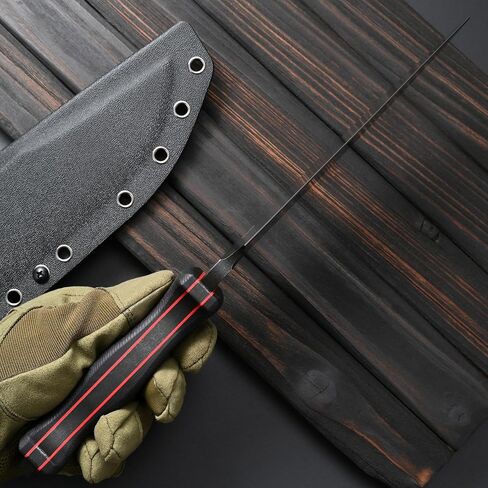 Sitivien ST28 Fixed Blade Knife 7MM Thick N690 Stainless Steel Blade G10 Handle Full Tang EDC Tool Knifes for Outdoor Working Camping Hunting Fishing in Saudi Arabia