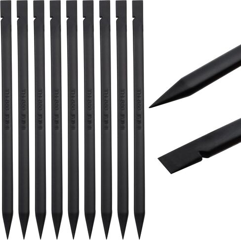 60 Pieces Black Plastic Pry Tool Electronics, Antistatic Spudger Repair Opening, Cell Phone Repair Kit for Mobile Smartphone Screen Laptop Computer (Black) in Kuwait