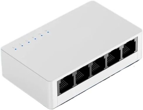 5-Port Network Gigabit 10/100/1000Mbps Ethernet High Performance RJ45 Hub in Saudi Arabia