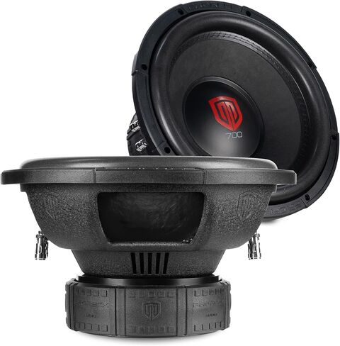 PRORECK 710 10-Inch Car Subwoofer, 2400W Peak / 800W RMS, Dual 4-Ohm Voice Coil, Black, Paper Cone, Passive, for Car Audio(1pc) in Kuwait