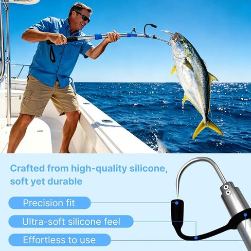 4pcs Silicone Gaff Hook Tip Protector for Fishing Gaffs & Spear Points in Kuwait