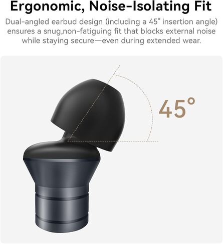 1MORE P20 in-Ear Earphones with Cable, USB C Wired Ear Buds, Hi-Res Audio, Sound Isolation, Mic Mute Fuction, Microphone and Volume Controller in Saudi Arabia
