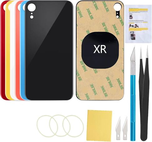 Back Screen Glass Cover Replacement Compatible with iPhone 14 Pro Max 6.7-Inches All Carriers (Deep Purple) in Kuwait