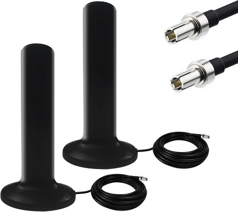5G 4G LTE Magnetic Base Antenna, Dual TS9 Connectors Compatible with Netgear AT&T Nighthawk M6 (MR6110 MR6500) M5 (MR5100 MR5200) M1 MR1100,LB2120 Hotspots Router 2 Pack in Saudi Arabia