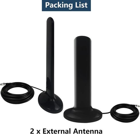 5G 4G LTE Magnetic Base Antenna, Dual TS9 Connectors Compatible with Netgear AT&T Nighthawk M6 (MR6110 MR6500) M5 (MR5100 MR5200) M1 MR1100,LB2120 Hotspots Router 2 Pack in Saudi Arabia