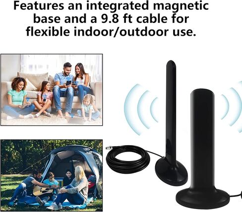 5G 4G LTE Magnetic Base Antenna, Dual TS9 Connectors Compatible with Netgear AT&T Nighthawk M6 (MR6110 MR6500) M5 (MR5100 MR5200) M1 MR1100,LB2120 Hotspots Router 2 Pack in Saudi Arabia