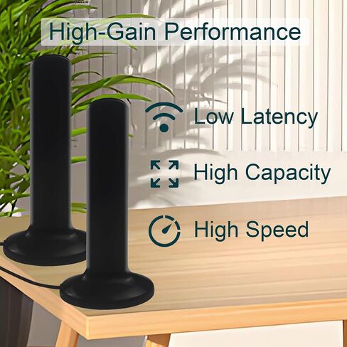 5G 4G LTE Magnetic Base Antenna, Dual TS9 Connectors Compatible with Netgear AT&T Nighthawk M6 (MR6110 MR6500) M5 (MR5100 MR5200) M1 MR1100,LB2120 Hotspots Router 2 Pack in Saudi Arabia