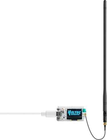 43CM High Gain 10dBi Meshtastic 915MHz LoRa Antenna with SMA Male Connector for ESP32 LoRa V3&V4 RAK Development Board Module + IPEX Extension Cable, Slinkdsco ﻿ in Kuwait
