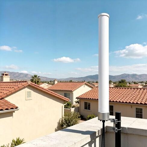 5G 4G LTE 4x4 MIMO External Wide-Band Antenna High Gain Outdoor Omni Antenna for Cellular Hotspot Router Gateway Compatible with Verizon, AT&T T-Mobile Home Internet in Saudi Arabia