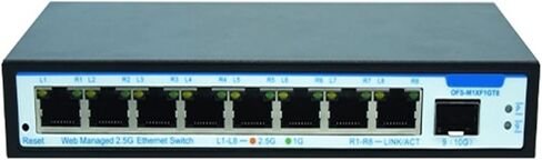 5/8-port/10G Network Ethernet Hub(6 Ports EU Plug) in Saudi Arabia