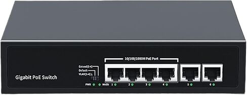 6-Port Gigabit POE 1000Mbps Network Hub in Saudi Arabia