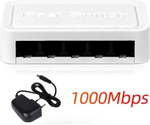 10/100/1000Mbps Gigabit Network 5-Port RJ45 Hub in Saudi Arabia