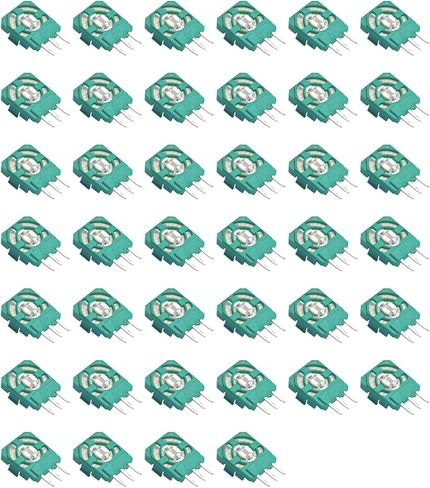 40pcs Trimmer Potentiometer Sensor Replacement Trim-Pot Gasket Thumb Stick Analog Joystick Repair Parts (Compatible for PS3/PS4/Xbox One,10k Ohm) in Saudi Arabia