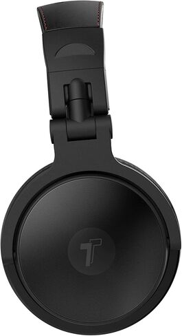 Thore Over Ear iPhone Headphones with Lightning Connector (Apple MFi Certified) – Closed Back Studio DJ Monitor Earphones (50mm Neodymium Drivers) (V200 Black/Red) in Saudi Arabia