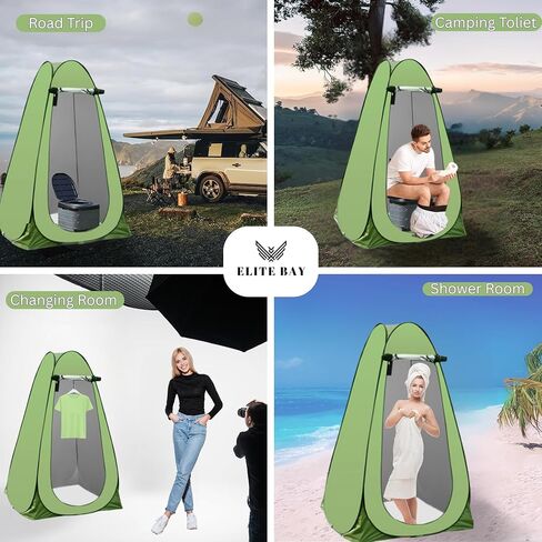 Camping Tent Green Waterproof 1-2 Persons in Kuwait