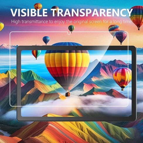 3 Pack Screen Protector Compatible with T-Mobile REVVL Tab 2 10.1 Inch Tablet 2025 Release, Tempered Glass 9H Hardness HD Clear Anti-Scratch in Kuwait