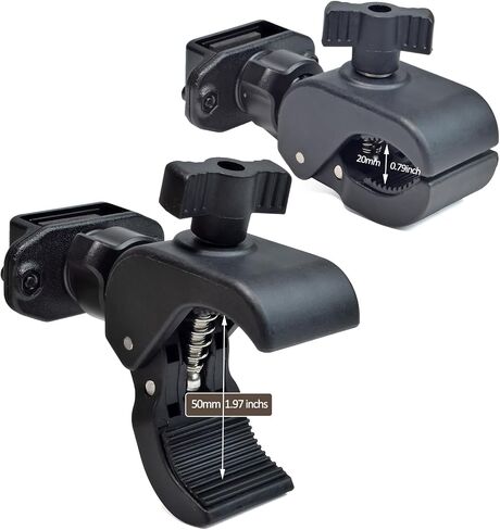 HYS Heavy-Duty Walkie Talkie Mount - Handheld Ham Radio Clamp Holder in Kuwait