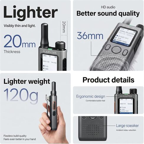 QR Code Group Management PoC Walkie Talkie, USA Version 4G LTE Global Mobile Two-Way Radio with APP, No Distance Limit Push to Talk Radio for Hiking Cruise Ski Trip Family Outdoor in Kuwait