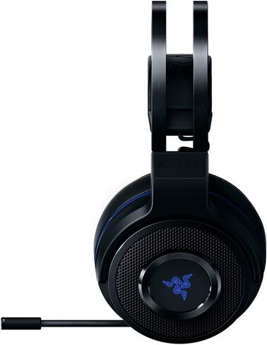 Razer Thresher Stereo Headset for PC,PS4, PS5: Lag-Free Wireless Connection - Retractable Digital Microphone - Custom Sound Control Dials - 16-Hour Battery Life in Saudi Arabia