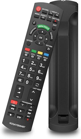 for Panasonic TV Remote Replacement, Remote Control Compatible with All Panasonic Plasma Viera HDTV 3D LCD LED TV/DVD Player/AV Receiver in Saudi Arabia