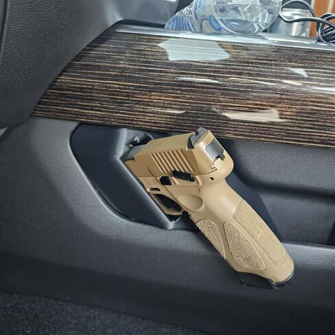 Stealth Door Panel Holster Mount for 2022.5–2026 Chevrolet Silverado and GMC Sierra 1500 HD Refreshed Interior Precision Fit Storage Organizer in Kuwait