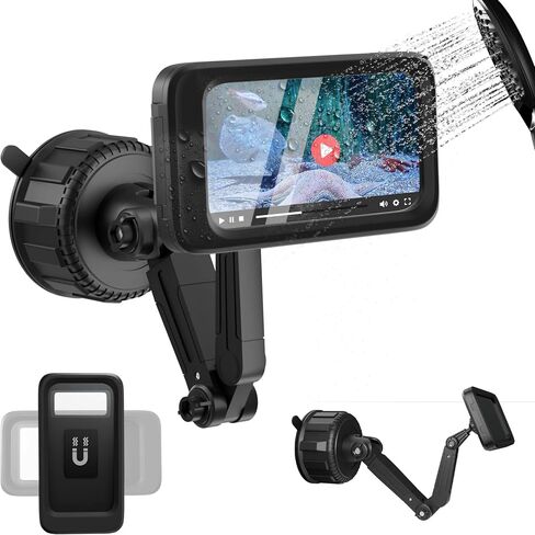 Shower Phone Holder Waterproof, Fits Phone with Case up to 6.7" in Kuwait