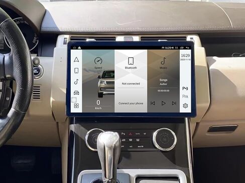 Android 13 Stereo for Land Rover Range Rover Sport （2005-2009）,12.1 Inch Octa Core 6G+128G Built-in Carplay/Android Auto/DSP Free AHD Camera in Kuwait