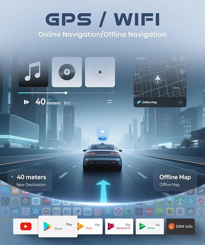 4G+64G Android Car Stereo Radio for Ford Fusion Mondeo Mustang 2009-2012 in Saudi Arabia