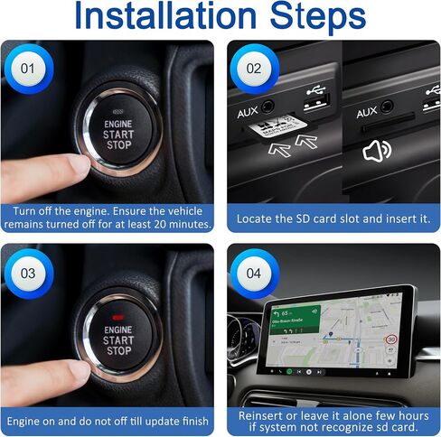 2026 Navigation SD Card for USA/Canada/Mexico, Latest GM Navigation Map Compatible with Buick Cadillac Chevrolet GMC 2019-2024, GPS SD Card Part 8571 3512 ﻿ in Kuwait