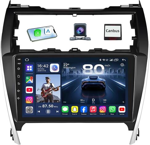 Car Radio for Toyota Camry 2012-2014: [4GB+64GB] 10 Inch Android 13 in Kuwait