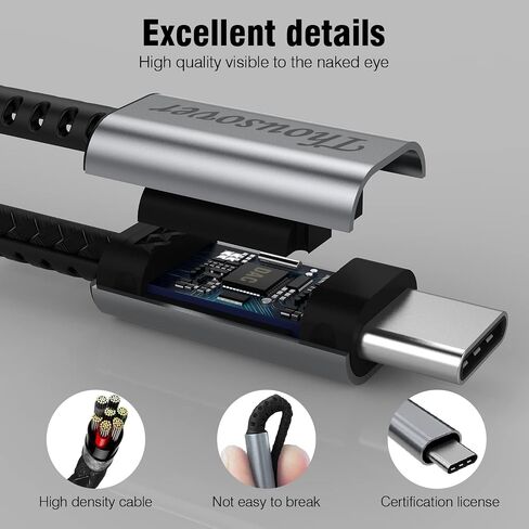 Thousover USB Type C to 3.5mm Female Headphone Jack Adapte in Kuwait
