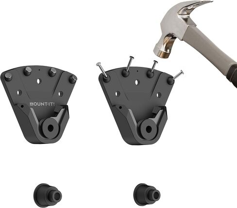 Mount-It! No Stud Studless TV Wall Mount for 32–100" TVs up to 165 lbs, No Drill Drywall Bracket, Universal VESA, Low Profile 0.94" in Kuwait