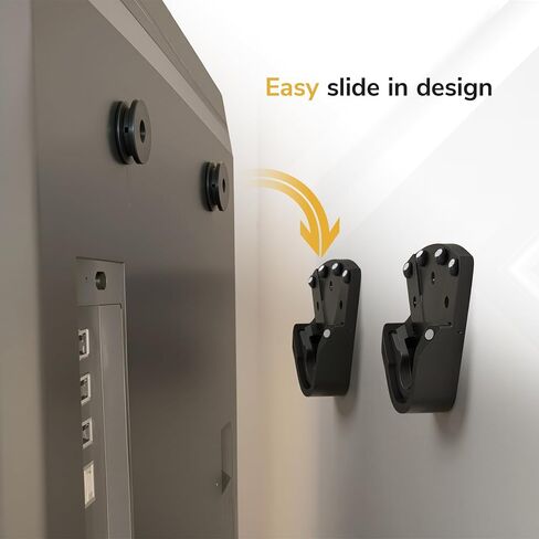 Mount-It! No Stud Studless TV Wall Mount for 32–100" TVs up to 165 lbs, No Drill Drywall Bracket, Universal VESA, Low Profile 0.94" in Kuwait