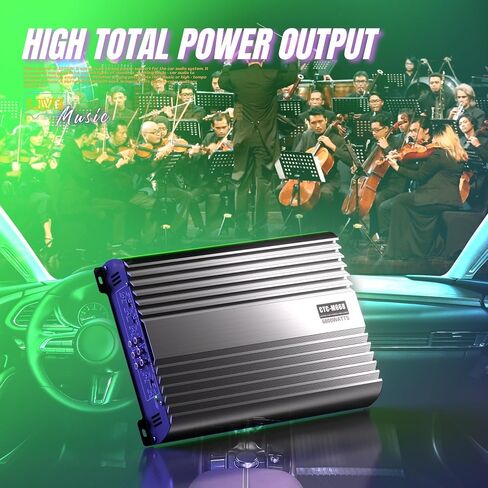 4 Channel Car Audio Amplifier Class A/B 3200W Bridgeable Car Stereo Amp in Kuwait