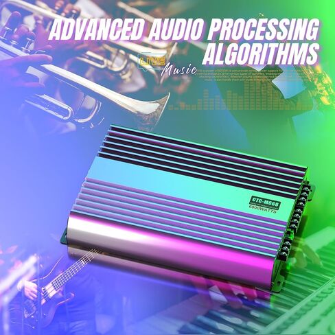 4 Channel Car Audio Amplifier Class A/B 3200W Bridgeable Car Stereo Amp in Kuwait